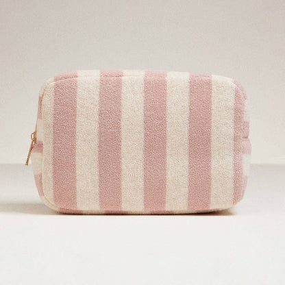 Striped Pattern Cosmetic Pouch Bag - Nifty Decor & More