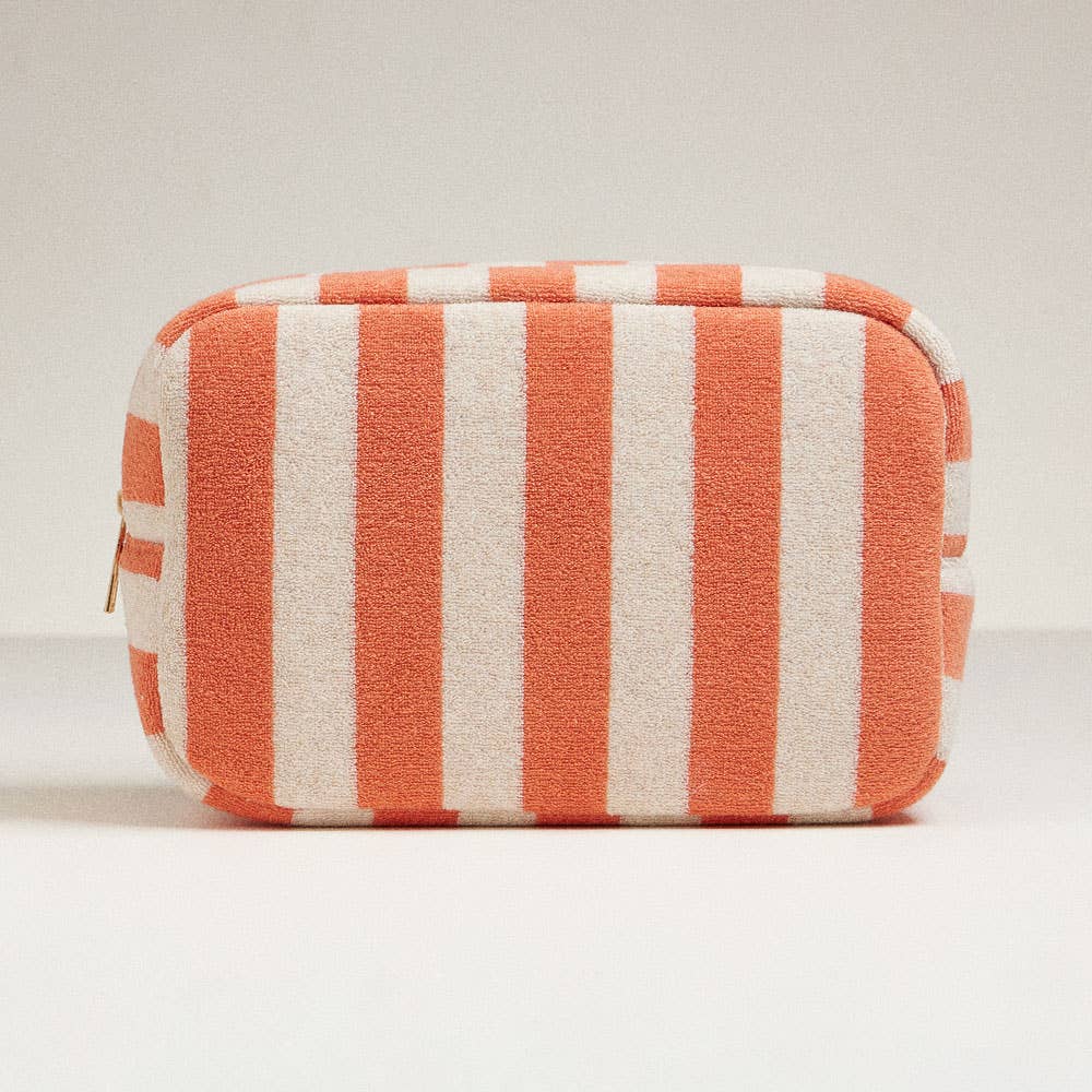 Striped Pattern Cosmetic Pouch Bag - Nifty Decor & More