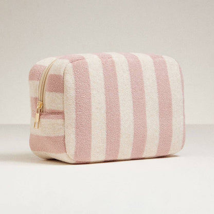 Striped Pattern Cosmetic Pouch Bag - Nifty Decor & More