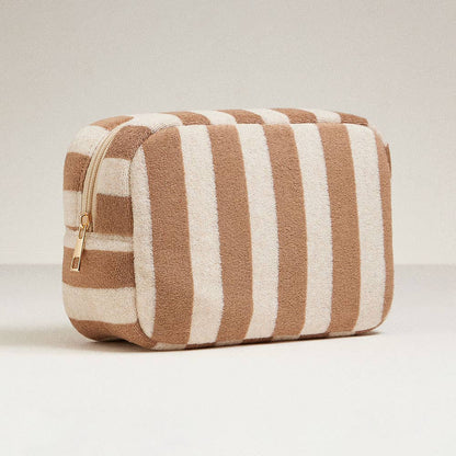 Striped Pattern Cosmetic Pouch Bag - Nifty Decor & More