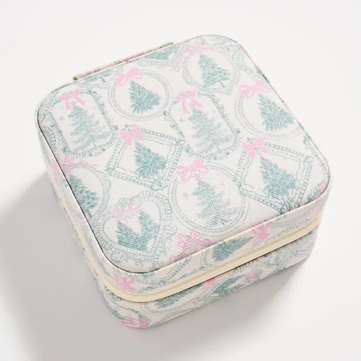 Stylish Boho - Chic Keepsake Travel Jewelry Box - Nifty Decor & More