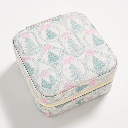 Stylish Boho - Chic Keepsake Travel Jewelry Box - Nifty Decor & More