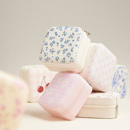 Stylish Boho - Chic Keepsake Travel Jewelry Box - Nifty Decor & More