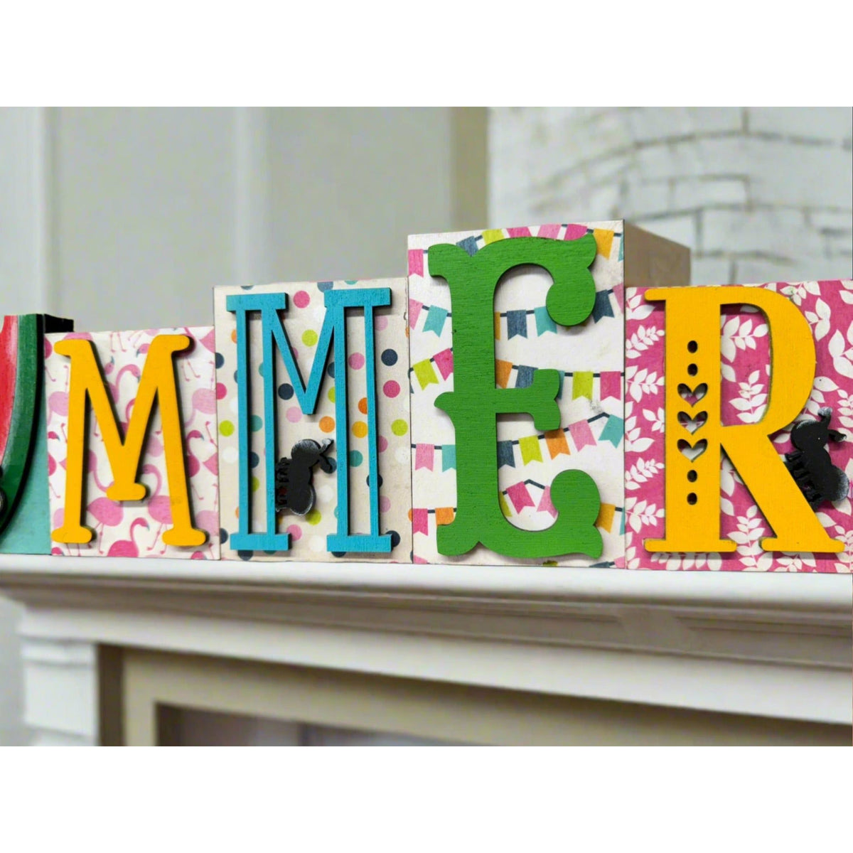 Summer Word Block - Nifty Decor & More