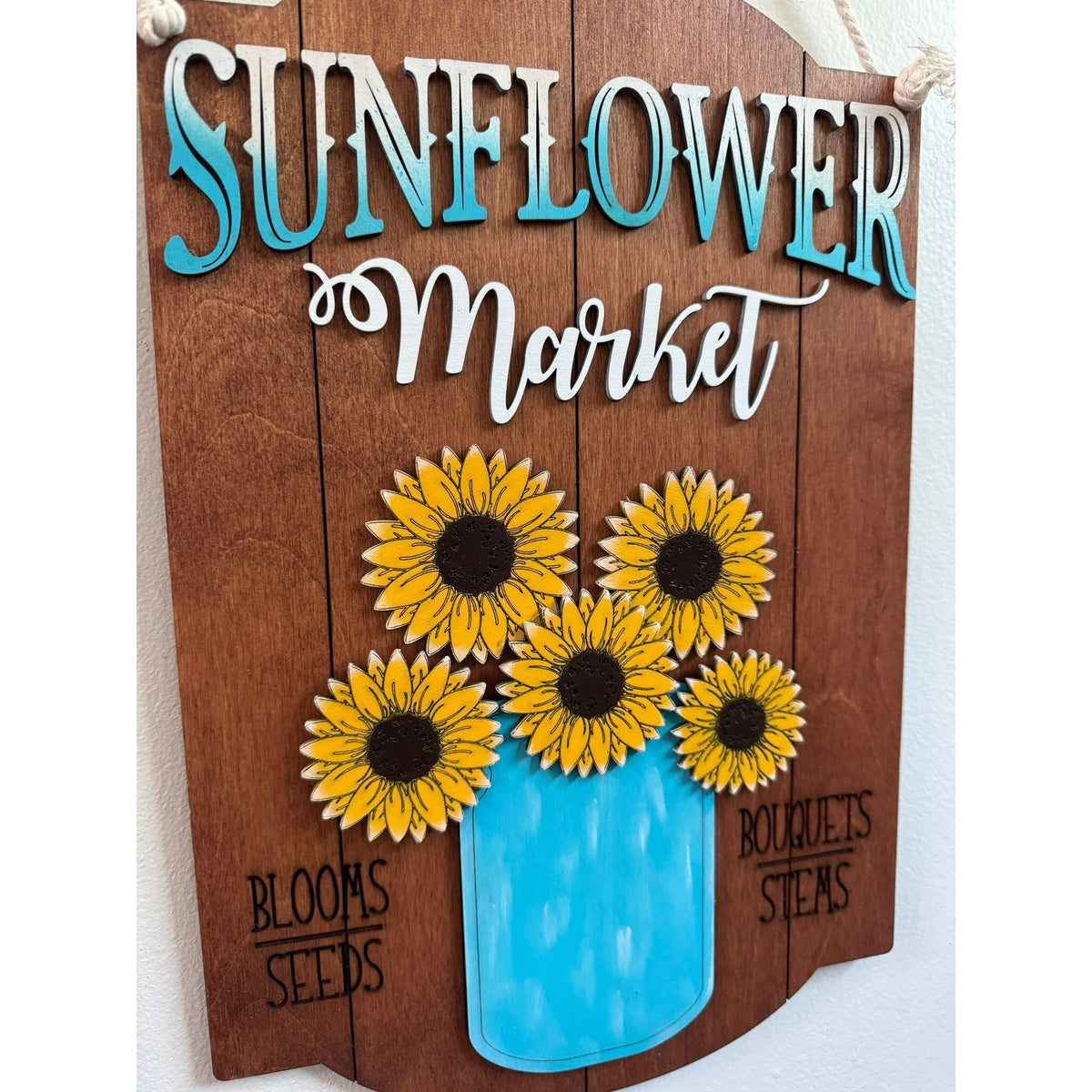 Sunflower Market Sign - Nifty Decor & More
