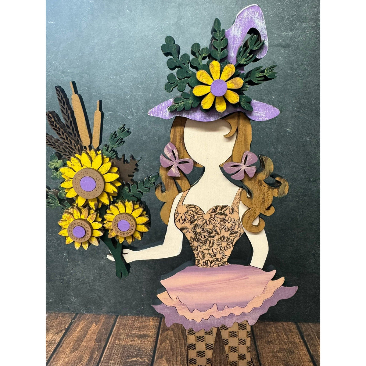 Sunflower Witch - Nifty Decor & More