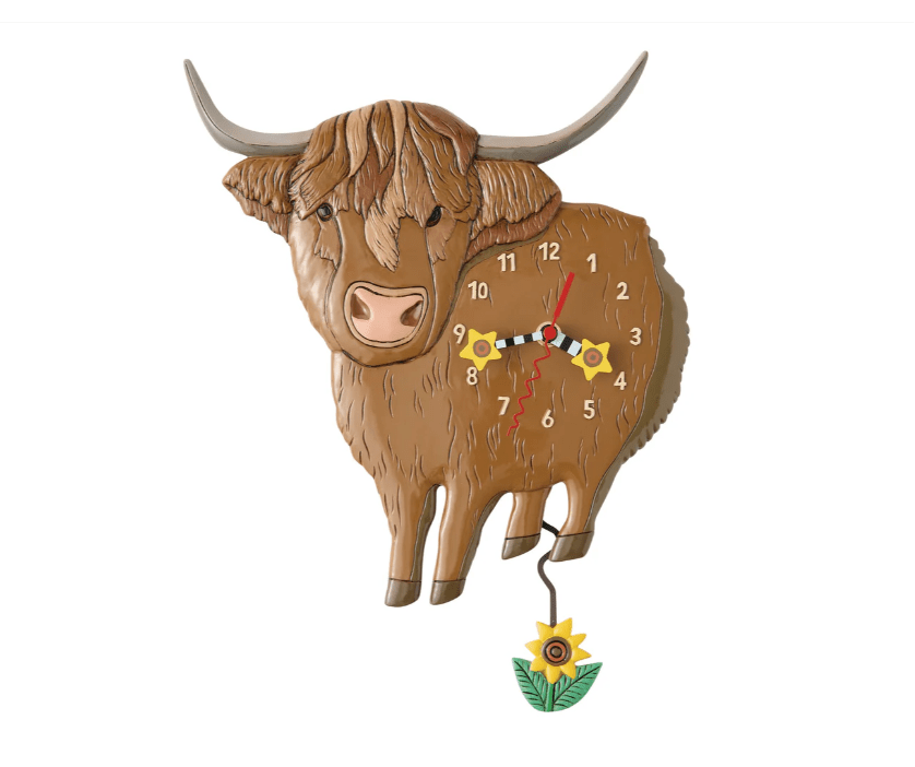 Sunny Moo Wall Clock - Nifty Decor & More