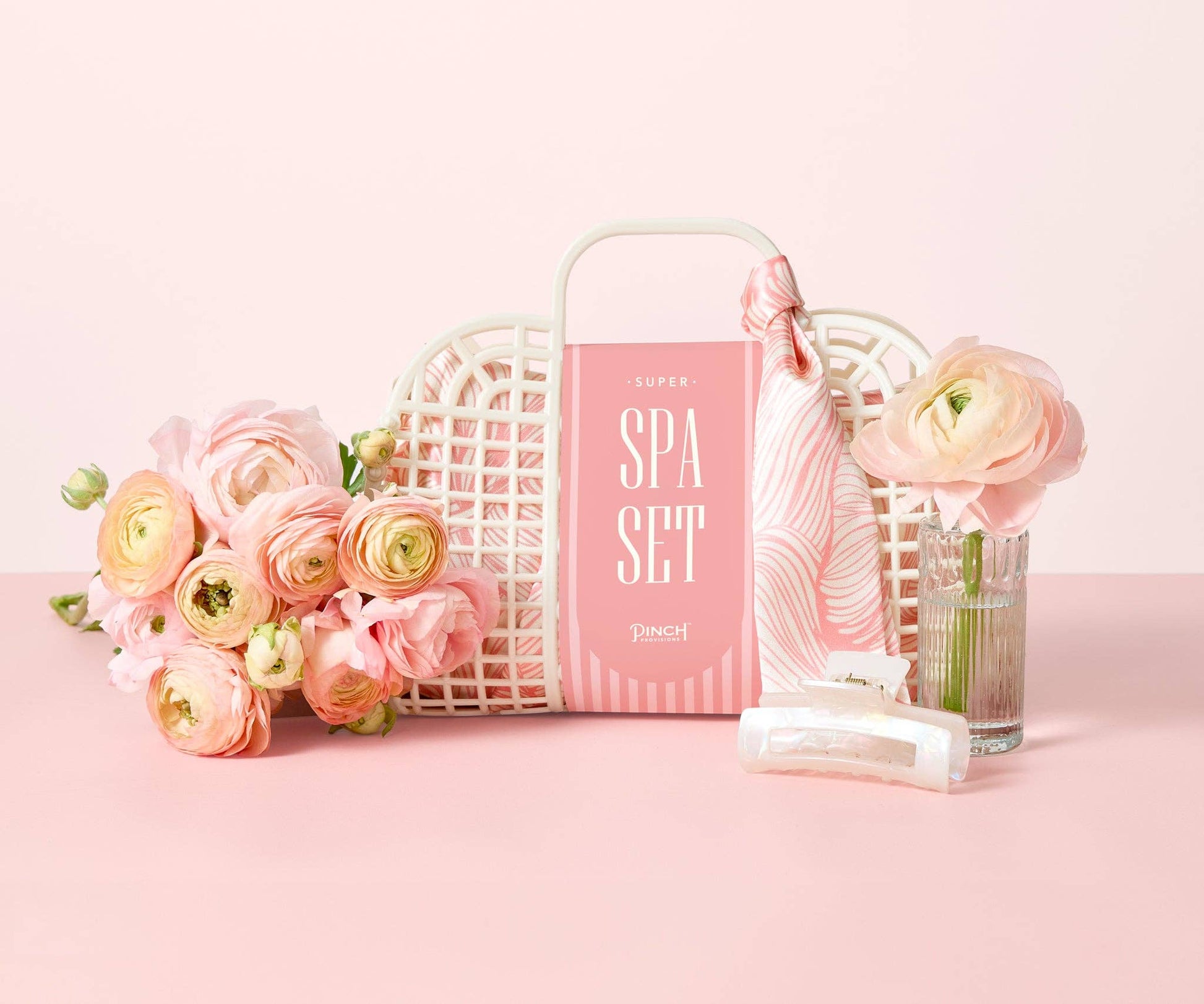 Super Spa Set | Coral, Self - Care, Wellness, Holiday Gifts - Nifty Decor & More