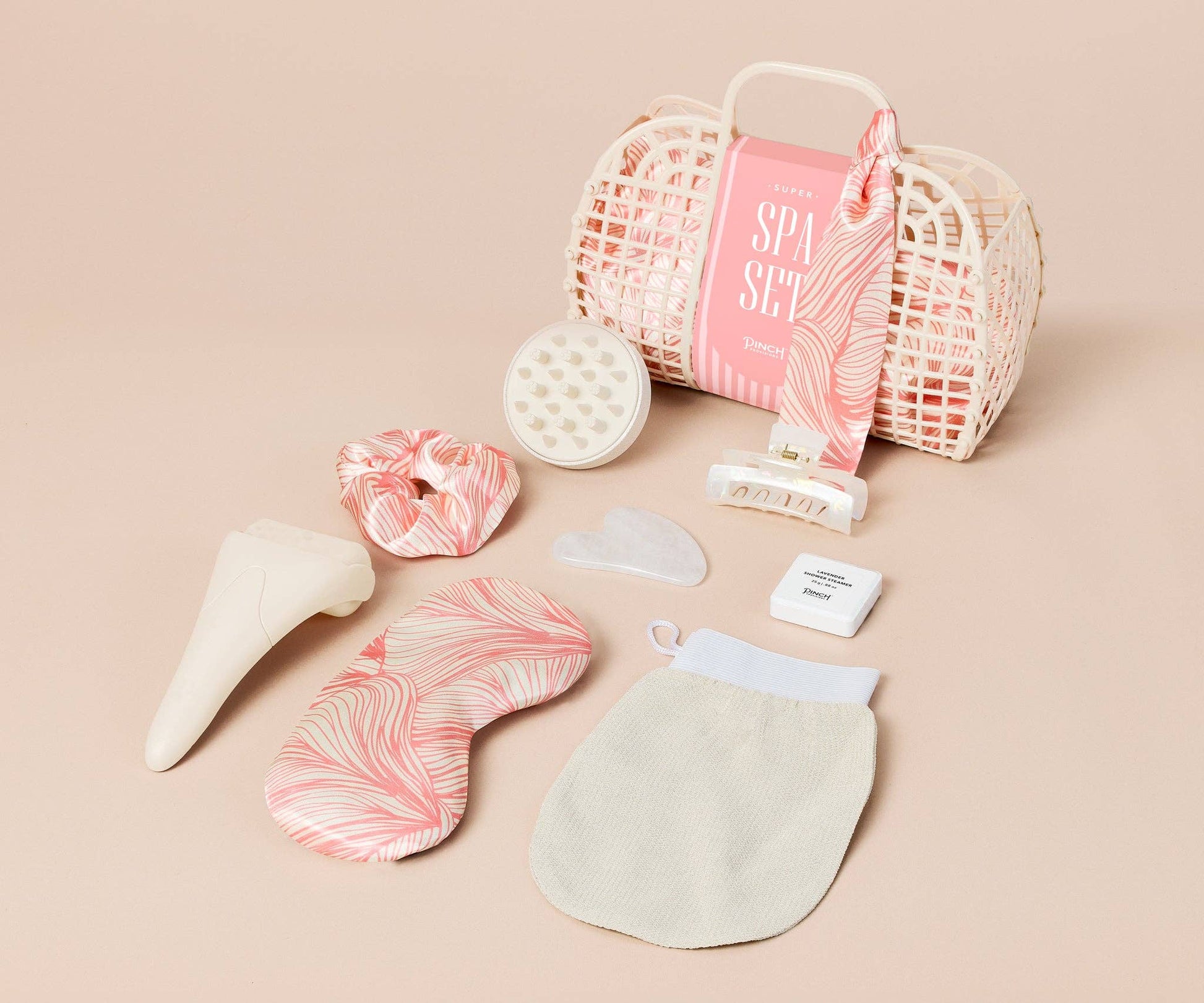 Super Spa Set | Coral, Self - Care, Wellness, Holiday Gifts - Nifty Decor & More
