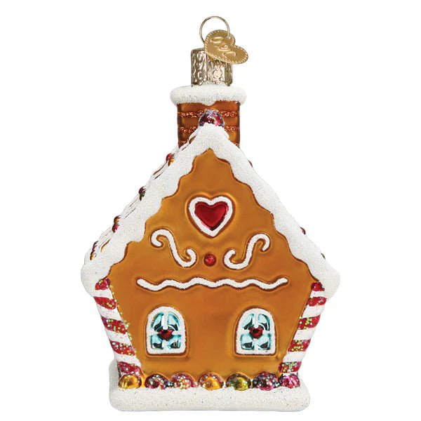 Sweet Gingerbread Cottage Ornament - Nifty Decor & More