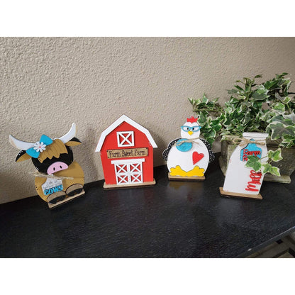 Sweet Highland Farm Decor Set - Nifty Decor & More