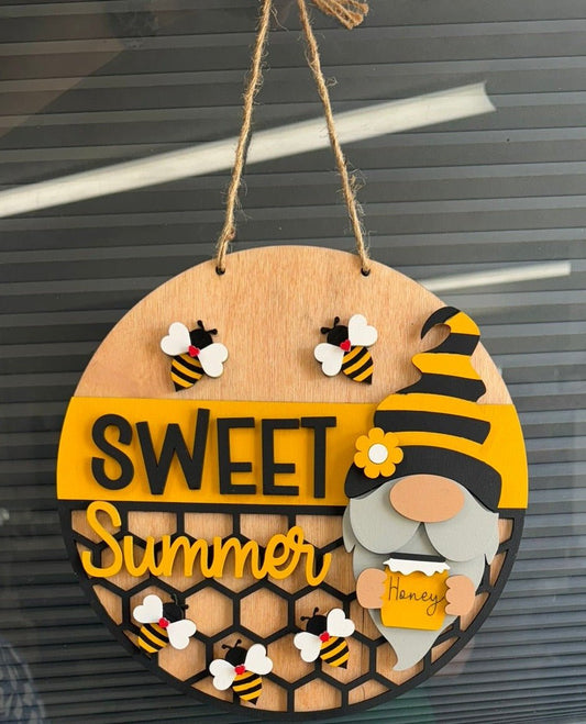 Sweet Summer Door Hanger Summer Door Hanger