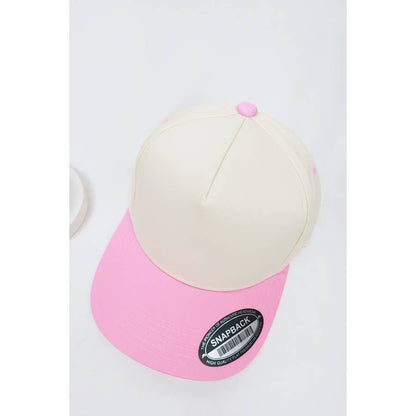 Sweetheart Two Tone Snap Back Baseball Cap