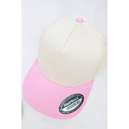 Sweetheart Two Tone Snap Back Baseball Cap