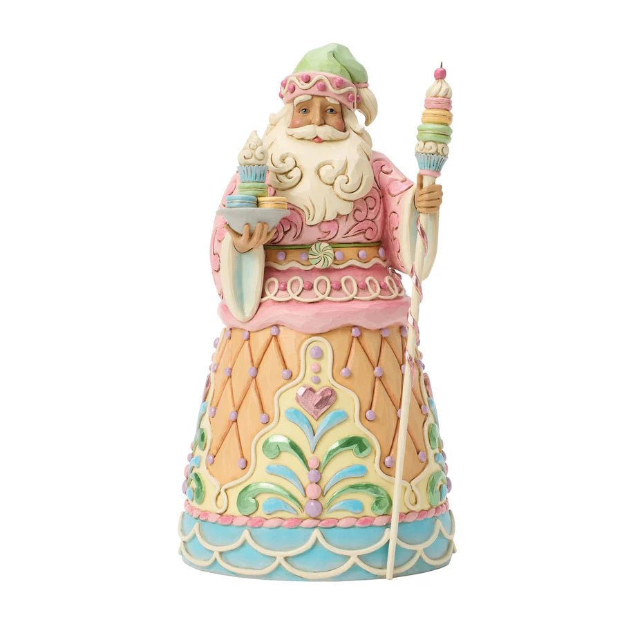 Sweets Santa Macaron Staff Fig - Nifty Decor & More