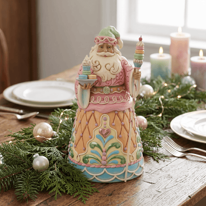 Sweets Santa Macaron Staff Fig - Nifty Decor & More