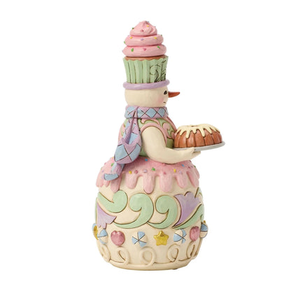 Sweets Snowman Bundt Cake Fig - Nifty Decor & More