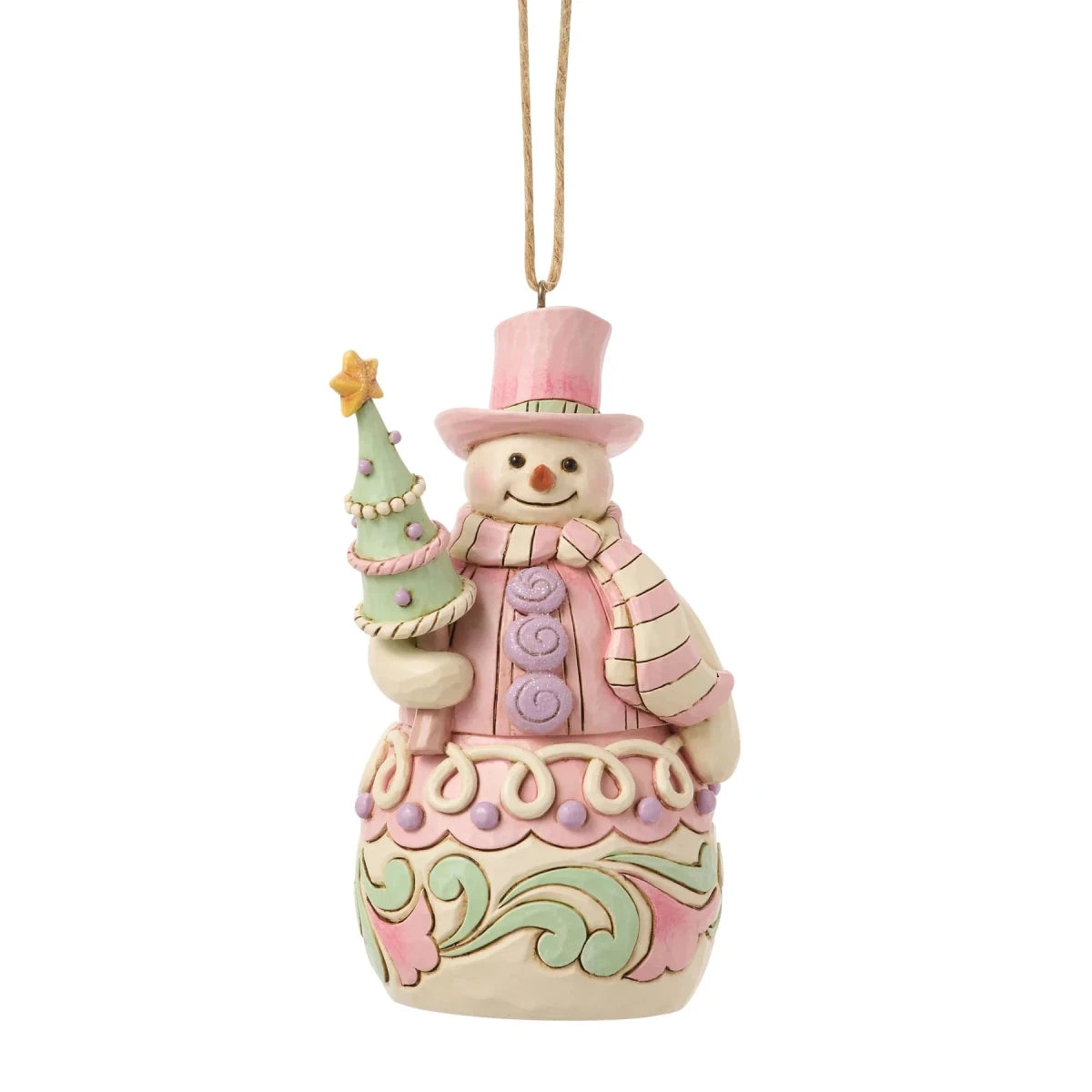 Sweets Snowman w/ Tree Ornament - Nifty Decor & More