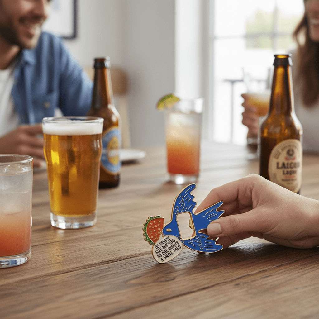 Taco Dove - Magnetic Bottle Opener - Nifty Decor & More