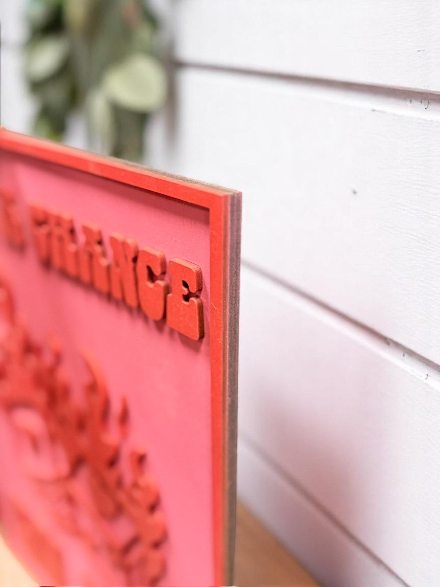 Take a Chance on Me Wall Art, Preppy Dice Flames Design, Dating and Relationship Wall Decor Gift - Nifty Decor & More