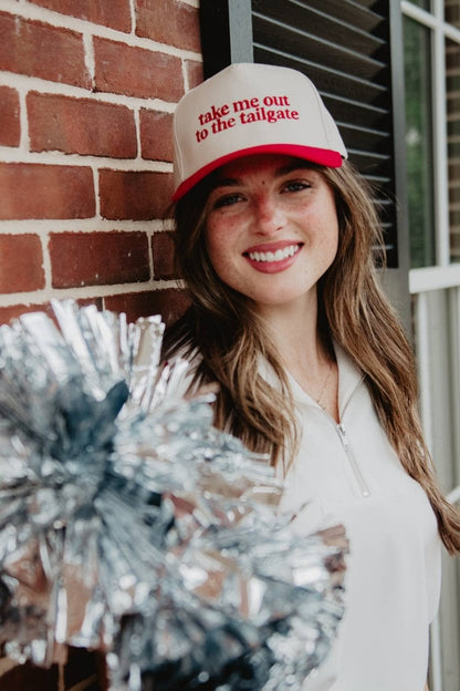 Take Me Out To The Tailgate Two - Toned Hat - Nifty Decor & More