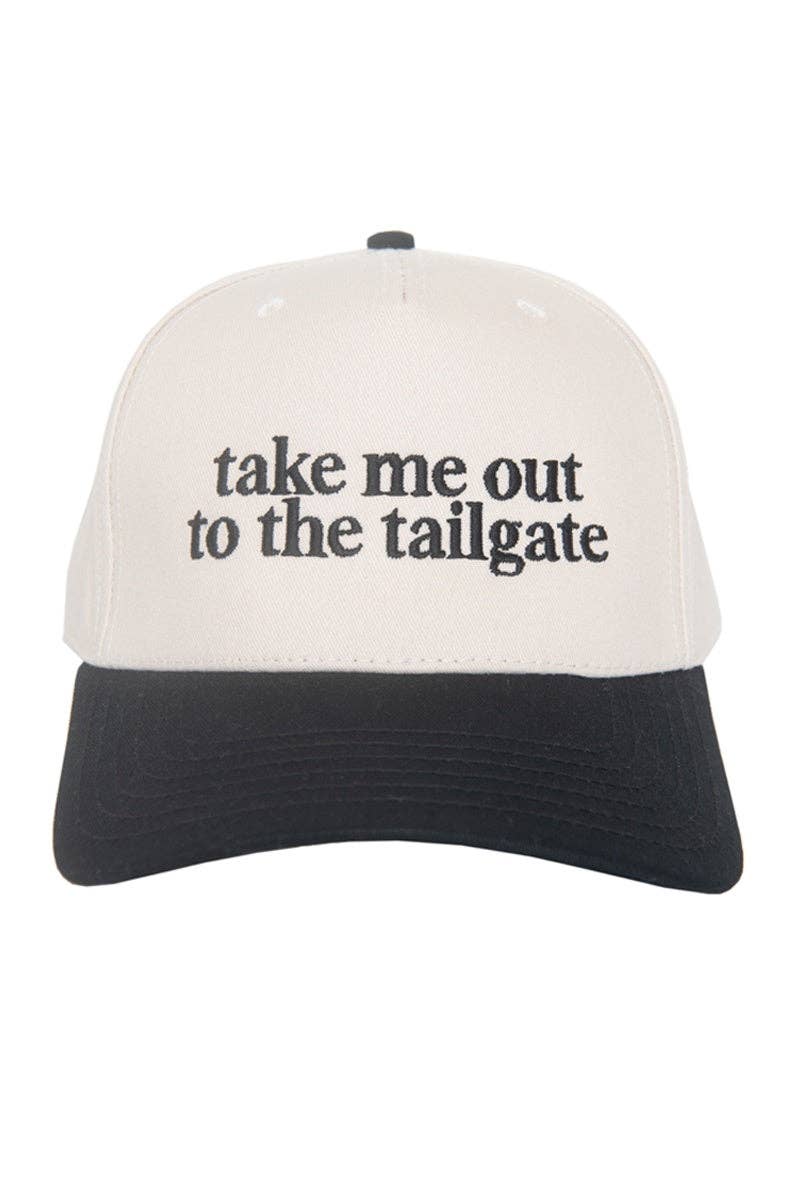 Take Me Out To The Tailgate Two - Toned Hat - Nifty Decor & More