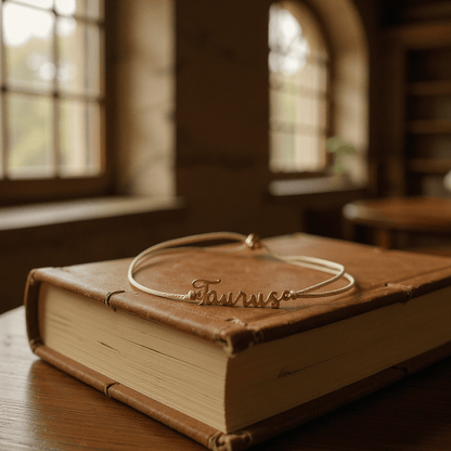 TAURUS Zodiac Cord Bracelet Gold - April 20 - May 20 Zodiac Sign Bracelets