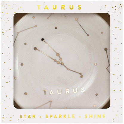 Taurus Zodiac Jewelry Dish - (Apr 20 - May 20) - Nifty Decor & More