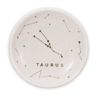 Taurus Zodiac Jewelry Dish - (Apr 20 - May 20) - Nifty Decor & More