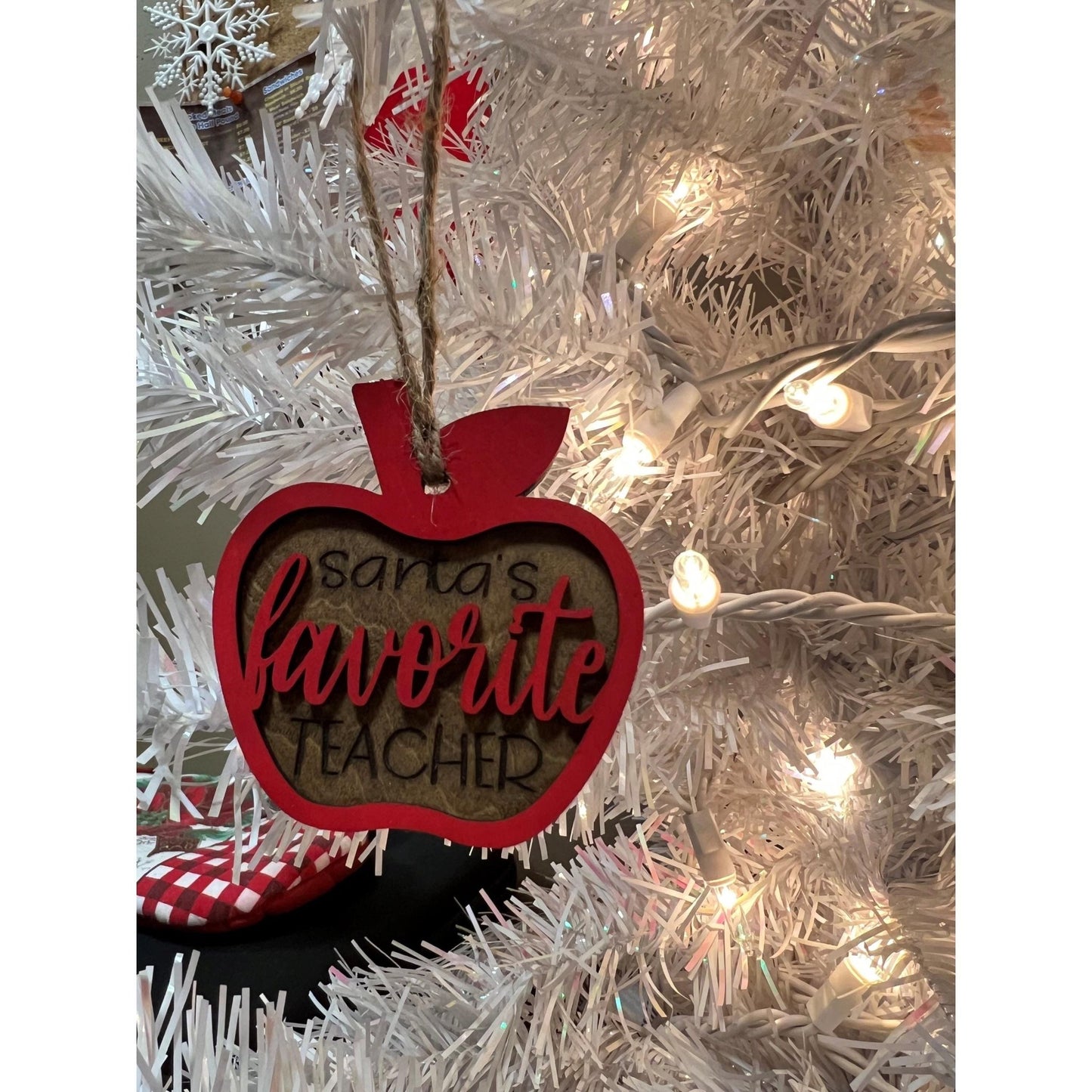Teacher Ornament - Nifty Decor & More