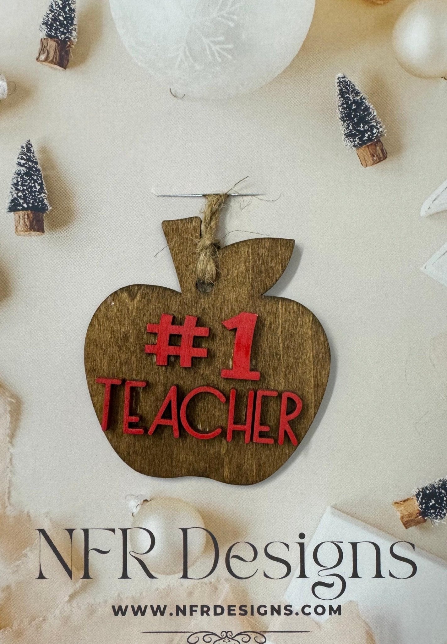 Teacher Ornament - Nifty Decor & More