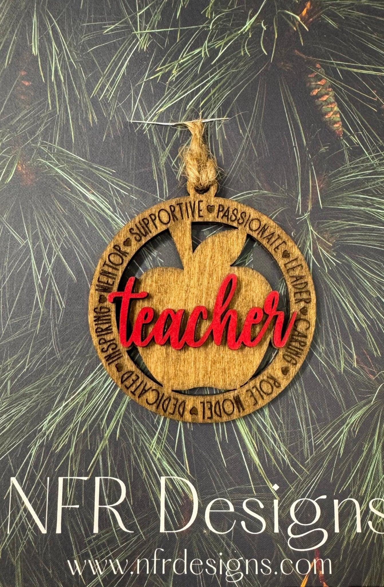 Teacher Ornament - Nifty Decor & More