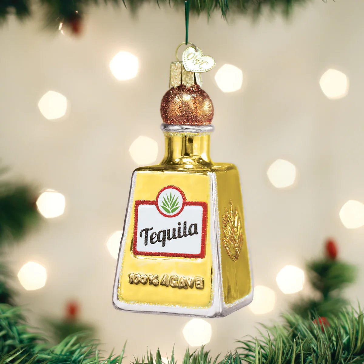 Tequila Bottle Ornament - Nifty Decor & More