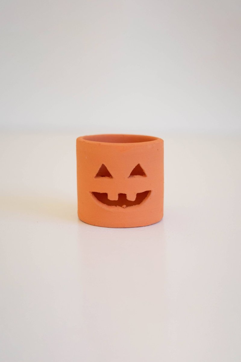 Terracotta Jack-O-Lantern Short - Nifty Decor & More