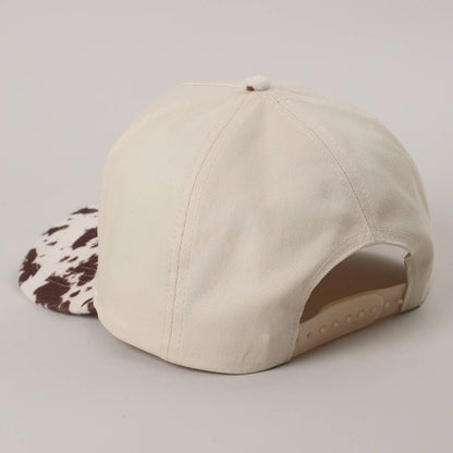 TEXAS Embroidered Animal Print Trucker Hat - Nifty Decor & More