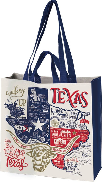Texas Market Tote - Nifty Decor & More
