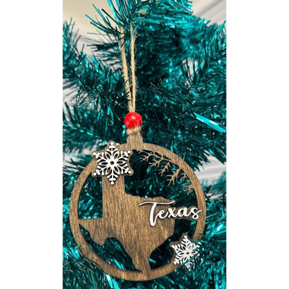 Texas Pride Ornament - Nifty Decor & More