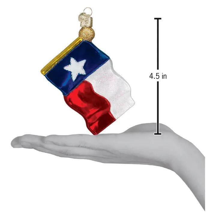 Texas State Flag Ornament - Nifty Decor & More
