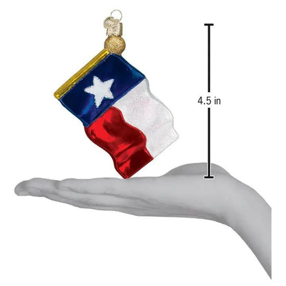 Texas State Flag Ornament - Nifty Decor & More