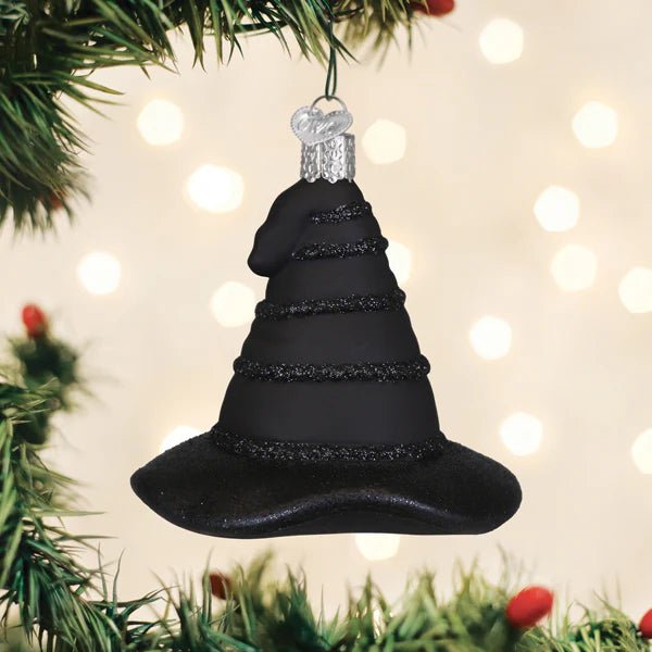 The Green Witch's Hat Ornament - Nifty Decor & More