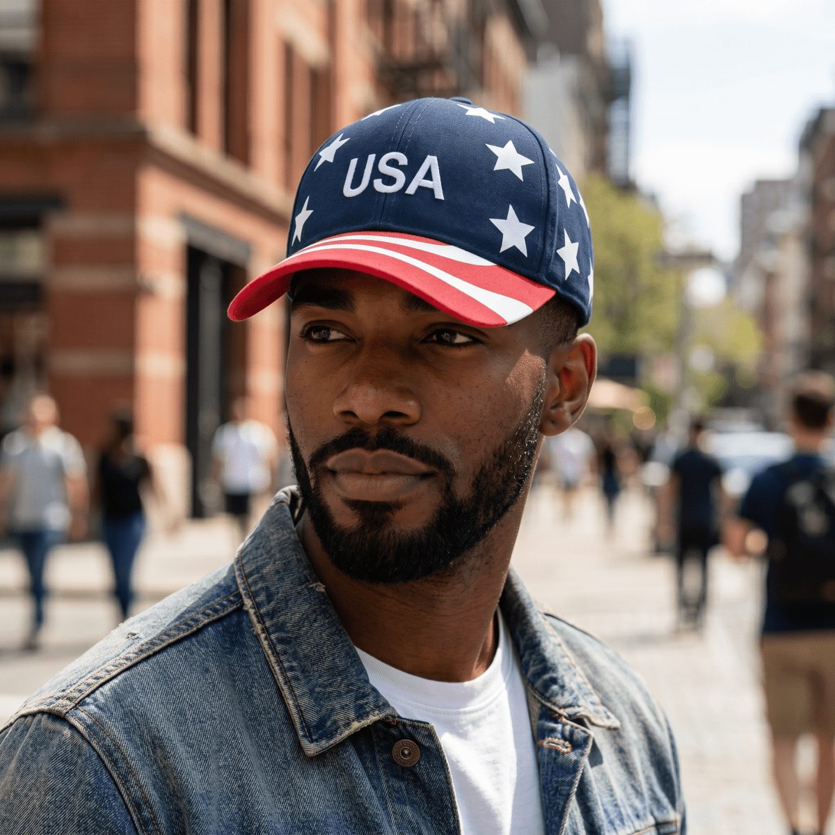 The USA Stars and Stripes Cap - Nifty Decor & More