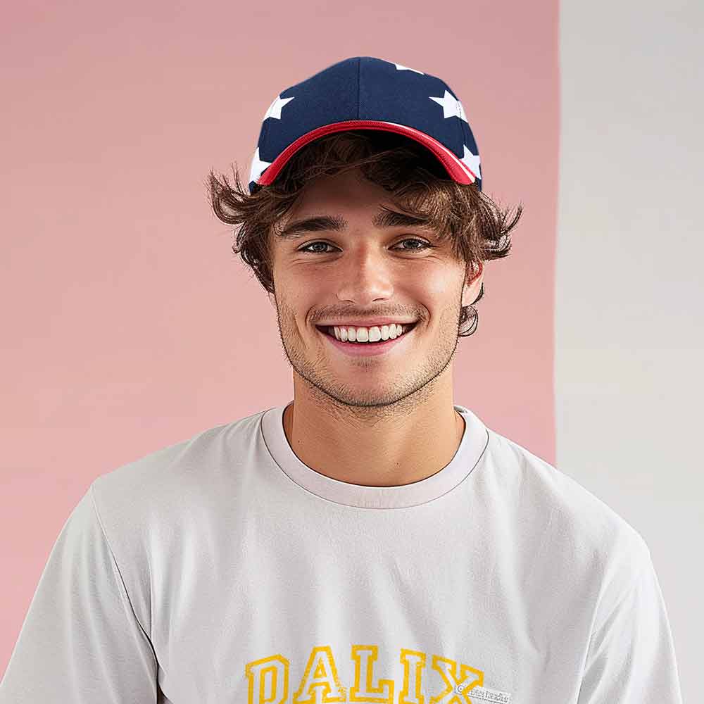 The USA Stars and Stripes Cap - Nifty Decor & More