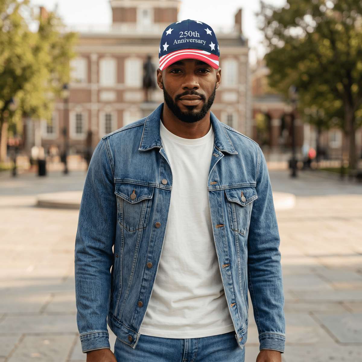 The USA Stars and Stripes Cap - Nifty Decor & More