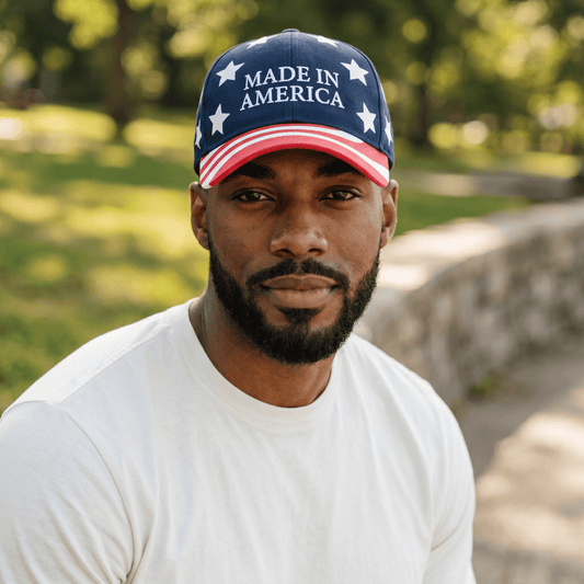 The USA Stars and Stripes Cap - Nifty Decor & More