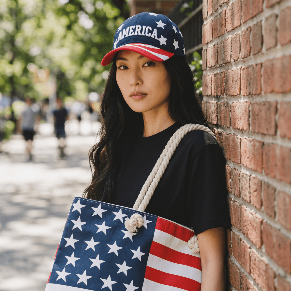 The USA Stars and Stripes Cap - Nifty Decor & More