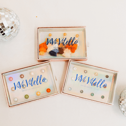 Tiered Tassel! Cheers Charms, Set of 6 - Nifty Decor & More
