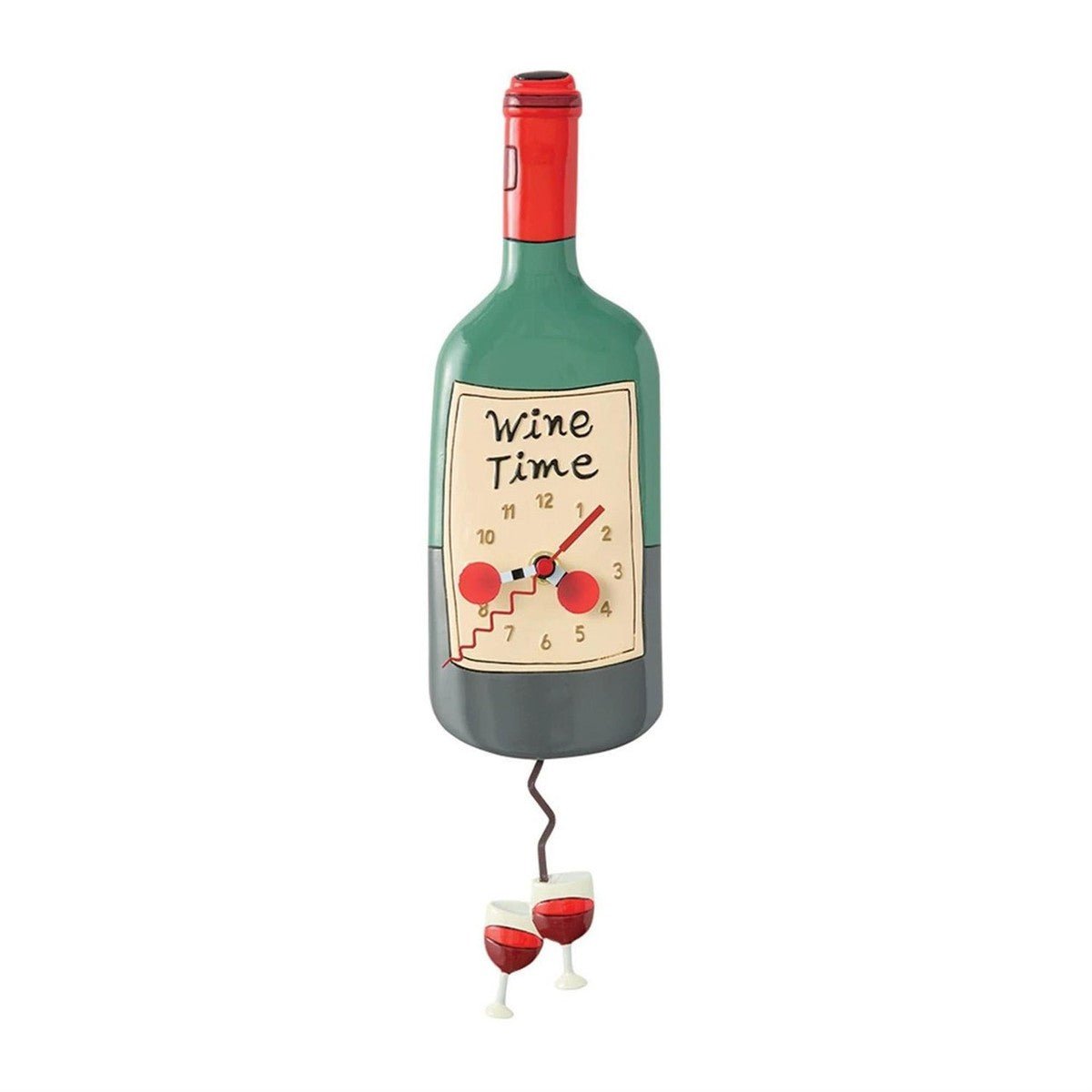 Time For Wine Clock - Nifty Decor & More