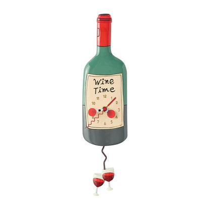 Time For Wine Clock - Nifty Decor & More