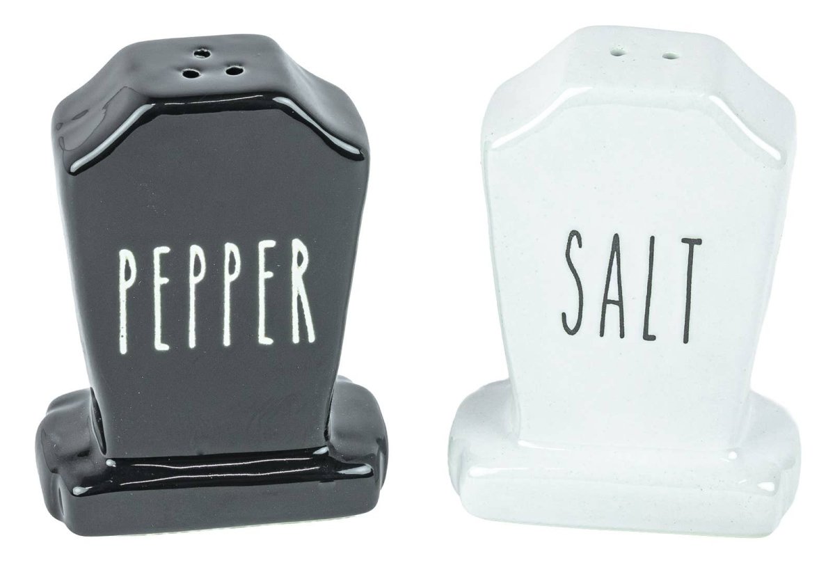 Tombstone Salt & Pepper Shaker Set - Nifty Decor & More