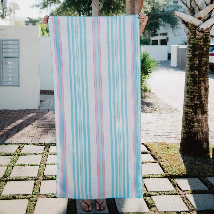 Traveling Matchbook Beach Towel - Nifty Decor & More